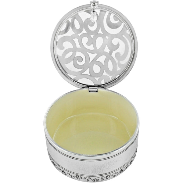 Brighton-Skribbel Round Trinket Box