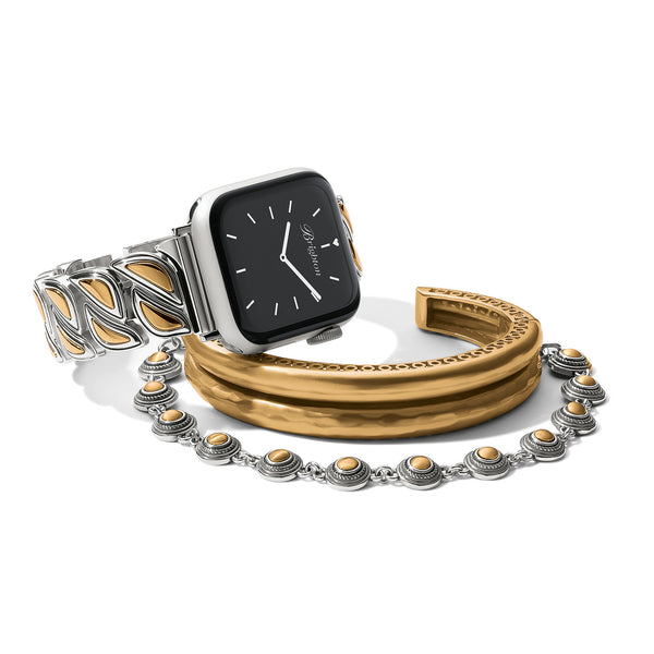 Brighton-Coconut Grove Two Tone Apple Watch Band