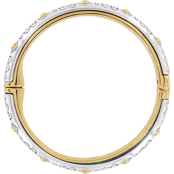 Brighton-Aries Hinged Bangle Tough Pierced Hinge Bangle