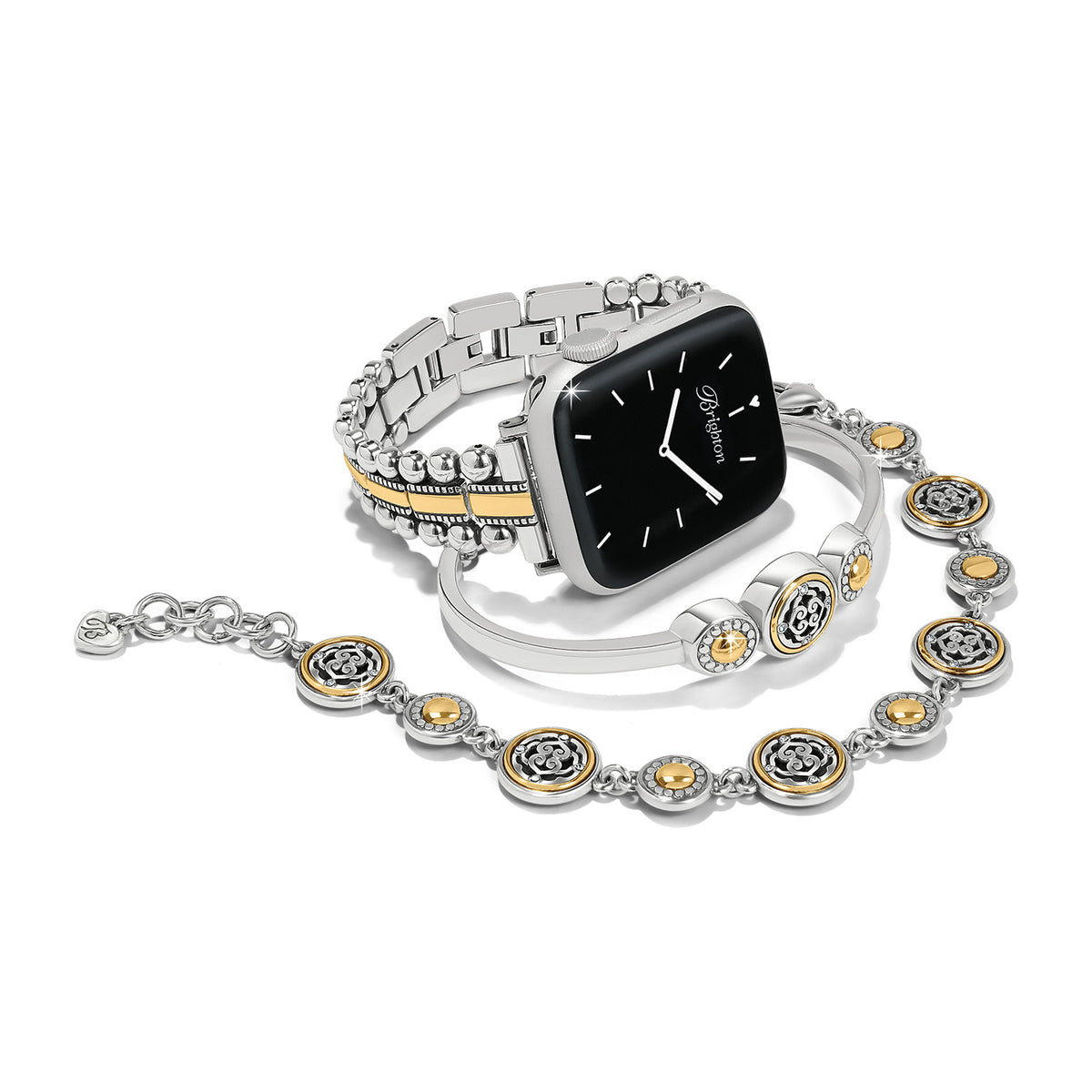 Brighton-Pretty Tough Two Tone Apple Watch Band