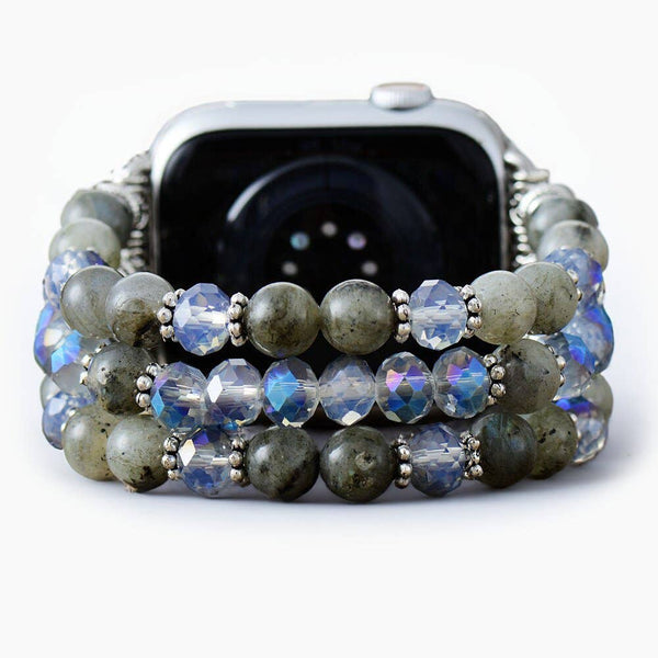 Agate Crystal Stretch Apple Watch Strap