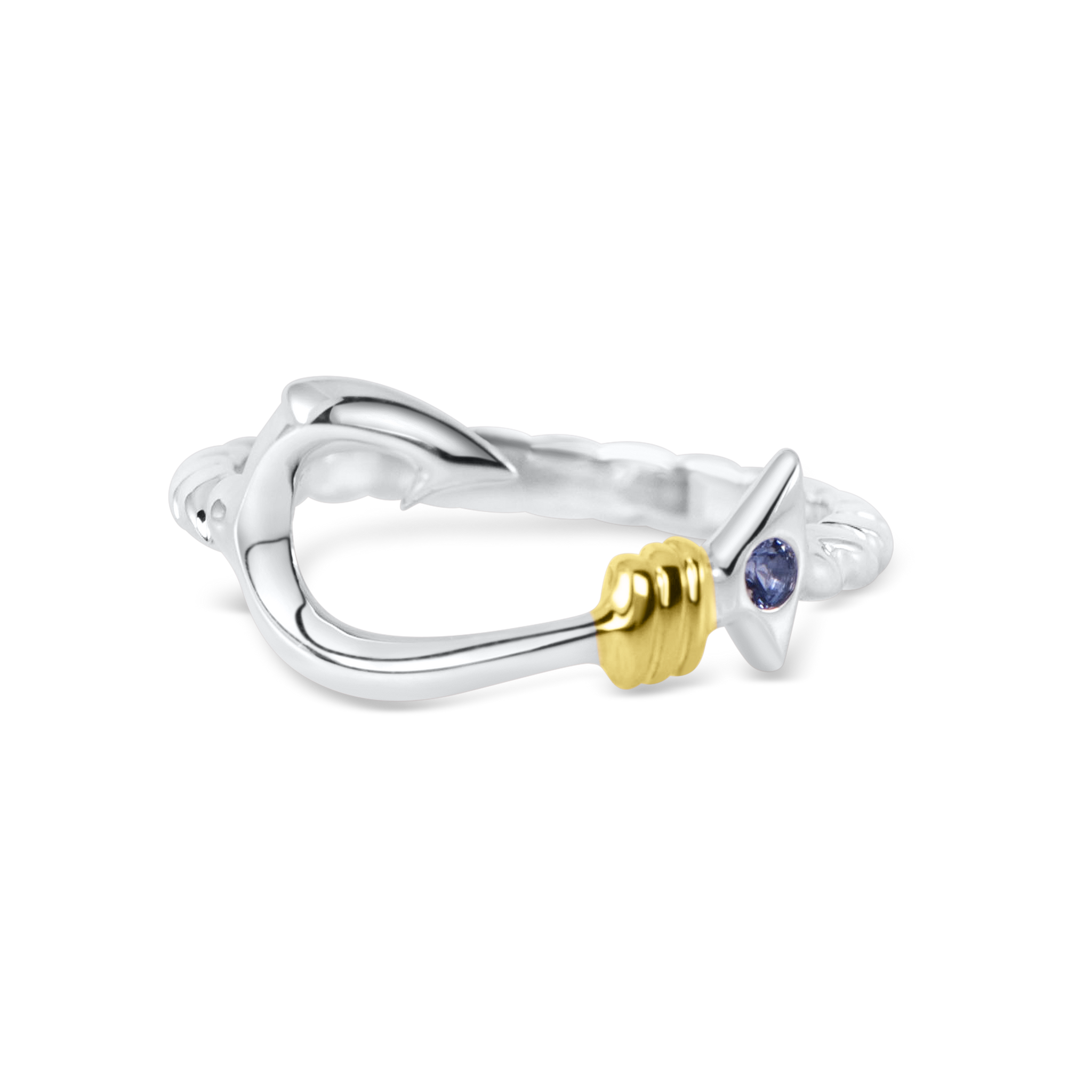 Nau-T-Girl-Hook Sideways Ring