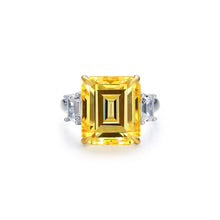 Lafonn-Stunning Yellow 12.1 CTW Simulated Diamond, Sterling, Platinum