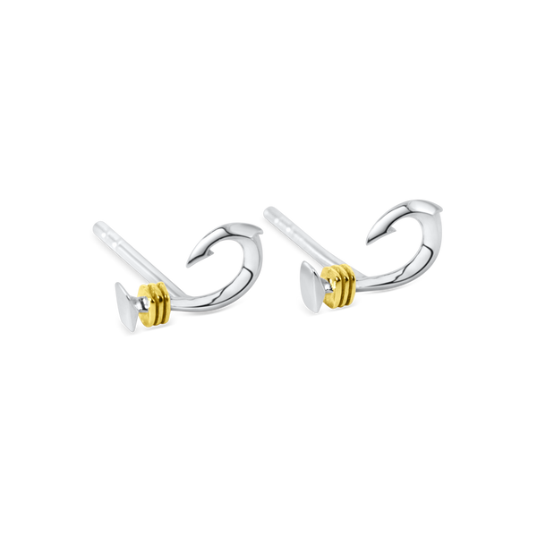 Nau-T-Girl Hook Stud Earrings