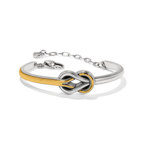 Brighton-Interlok Harmony Two Tone Bar Bracelet