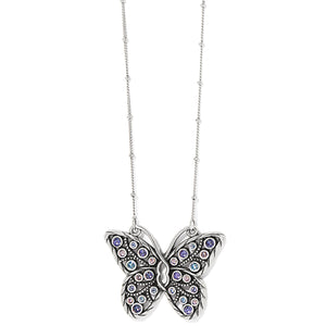 Brighton-Halo Gems Monarch Butterfly Necklace