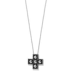 Brighton-Pretty Tough Small Cross Necklace