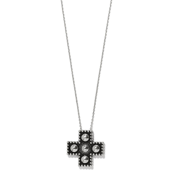 Brighton-Pretty Tough Small Cross Necklace