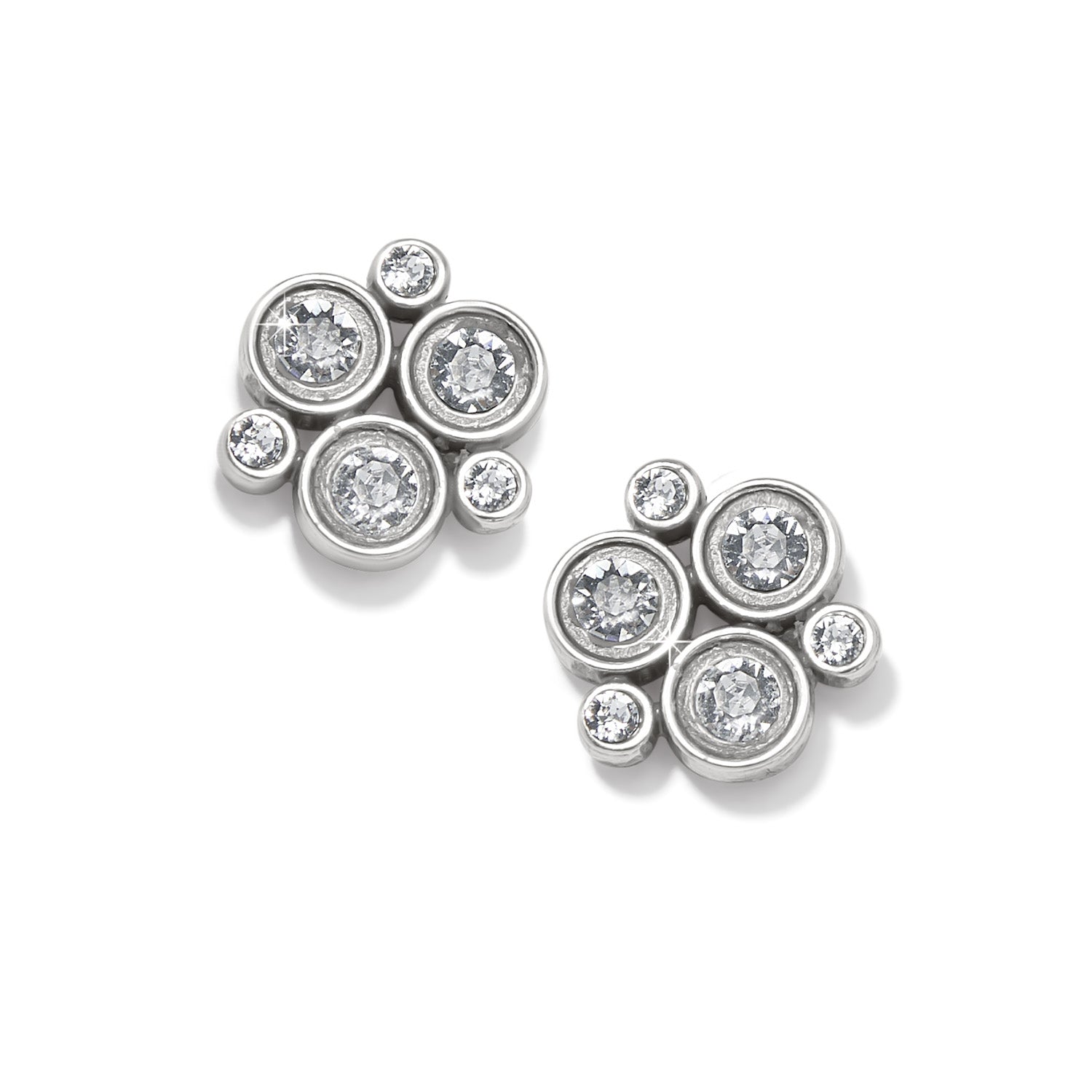 Brighton-ConStella Cluster Post Earrings Gleam Drop Post Earrings