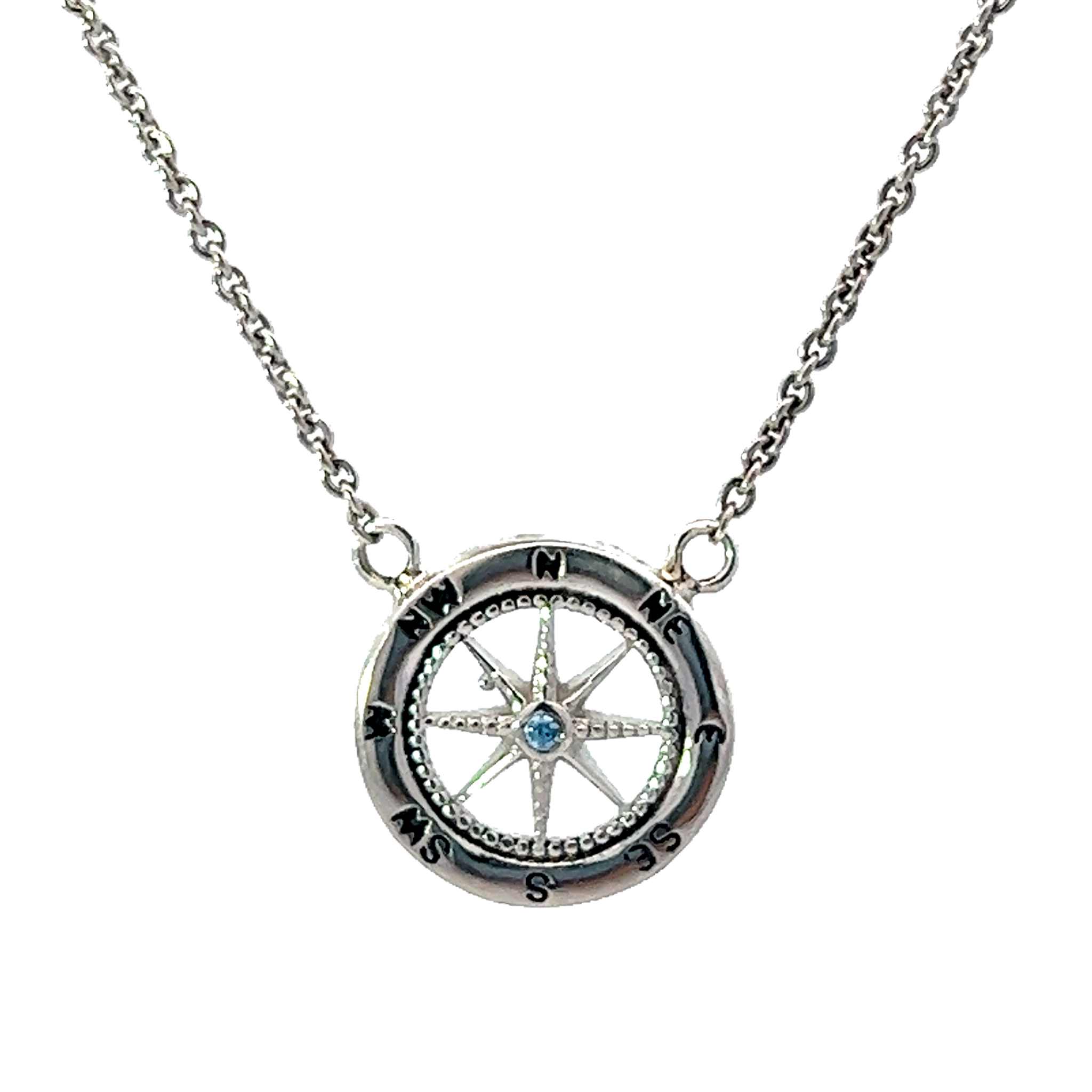 Nau-T-Girl-Compass Necklace Mini