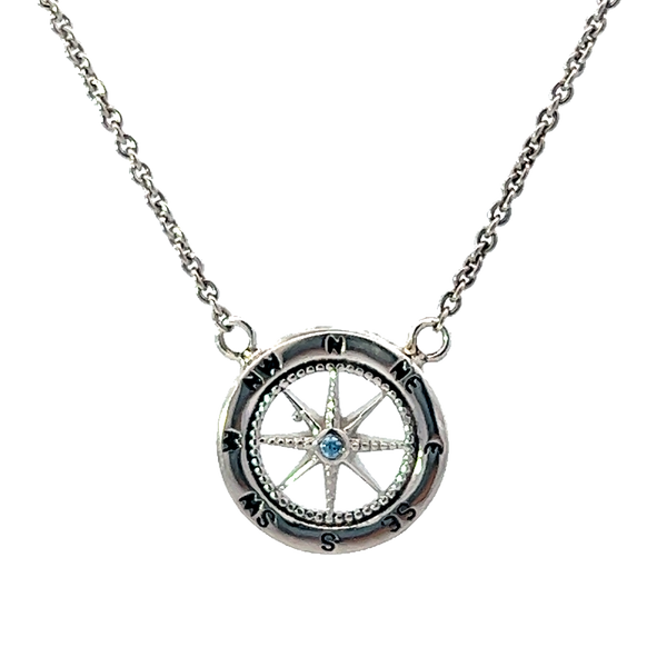 Nau-T-Girl-Compass Necklace Mini