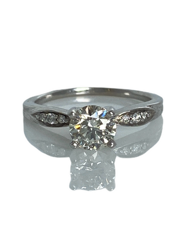 Estate: VS .65 Carat Diamond Engagement Ring