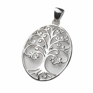 Southern Gates Large Oval Oak Tree Pendant