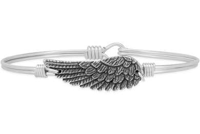 Luca + Danni-Angel Wing Bangle Bracelet